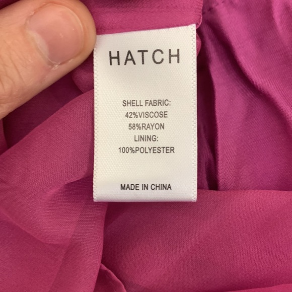 HATCH The Esme Cut Out Midi Dress in Wild Orchid Size 2 - Picture 6 of 7